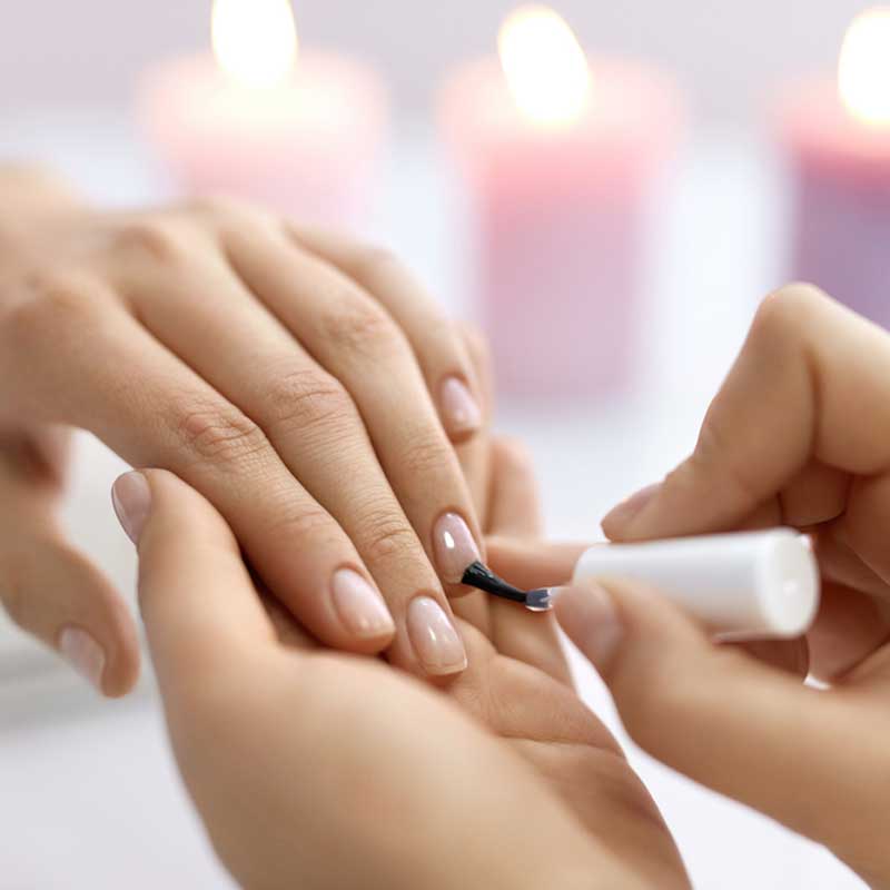 French Gel Manicure