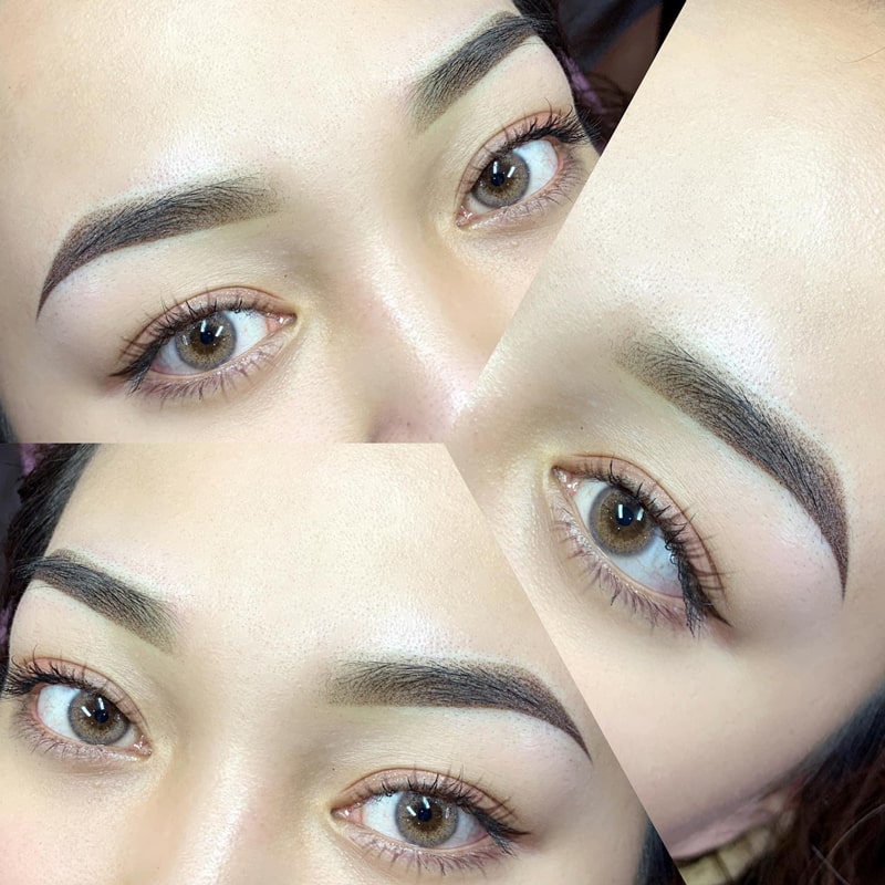 Microblading Brows Touch-up