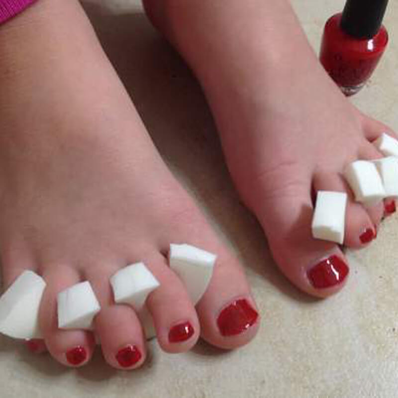 Pedicure for under 7 years